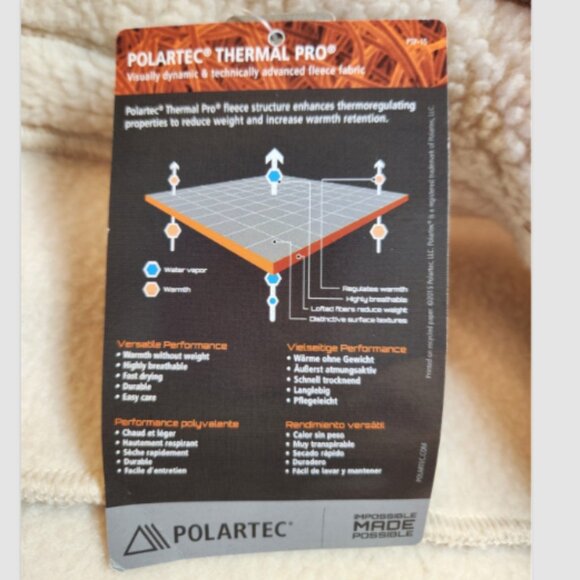 J Crew Sherpa Fleece Polartec Thermal Pro Snap Jacket - Picture 9 of 13